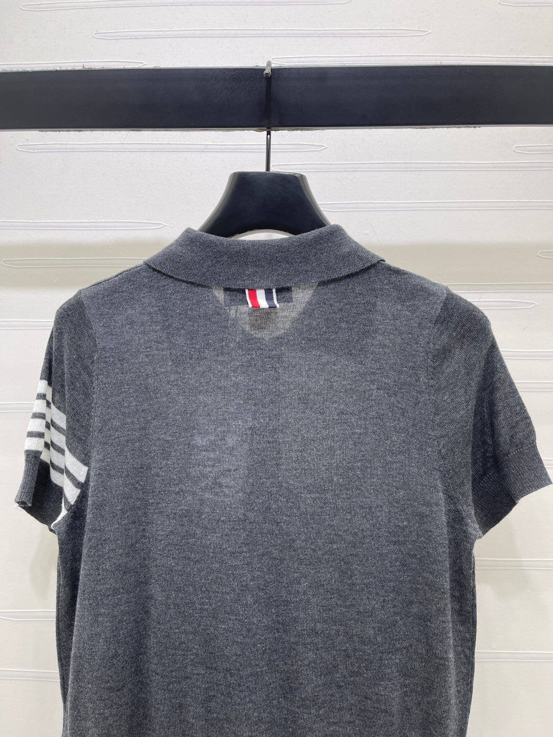 THOM 26S SHORT SLEEVE POLO KNIT TOP STYLE 257