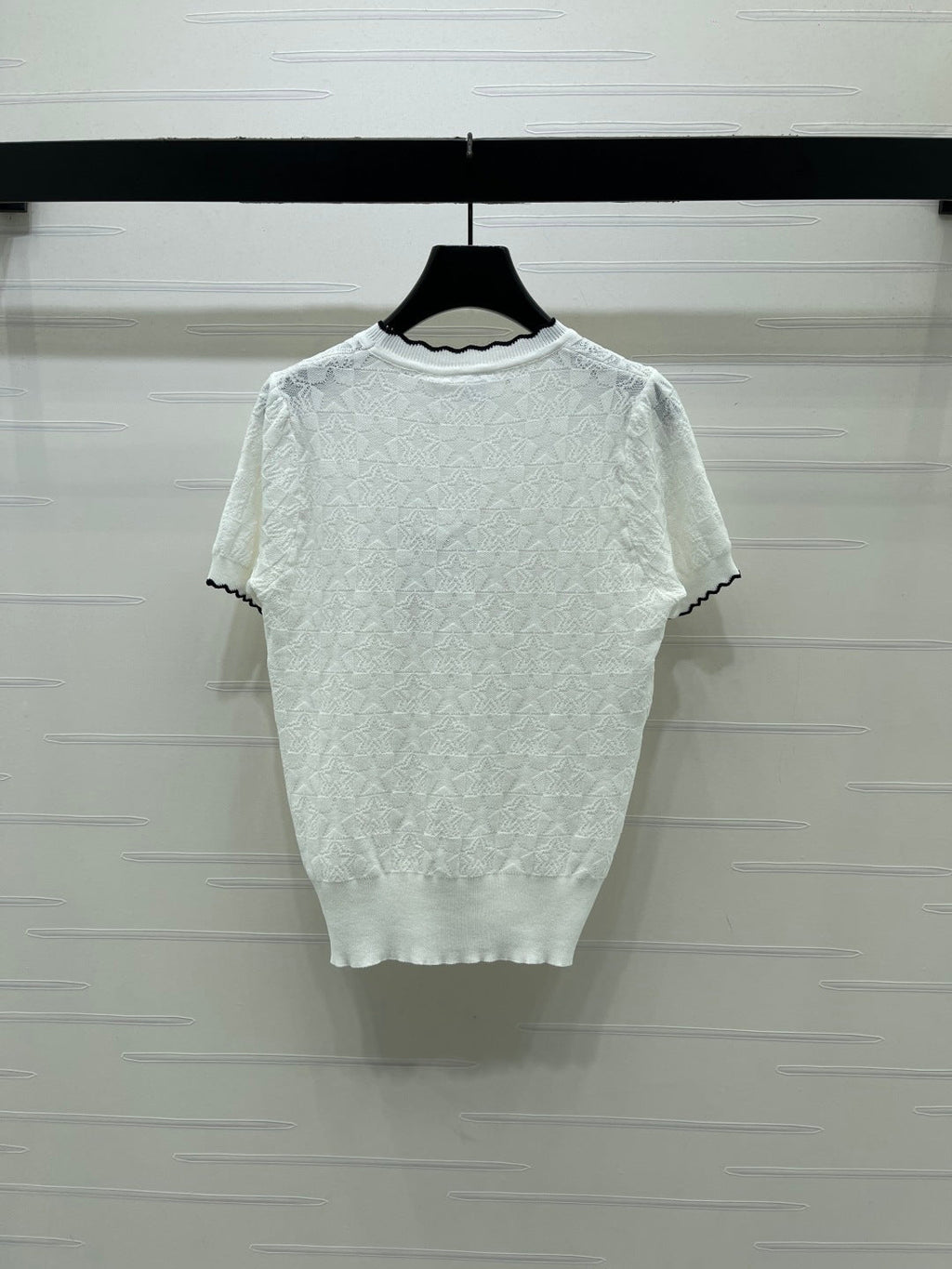 DIOR 26S SHORT-SLEEVE KNIT TOP 1387