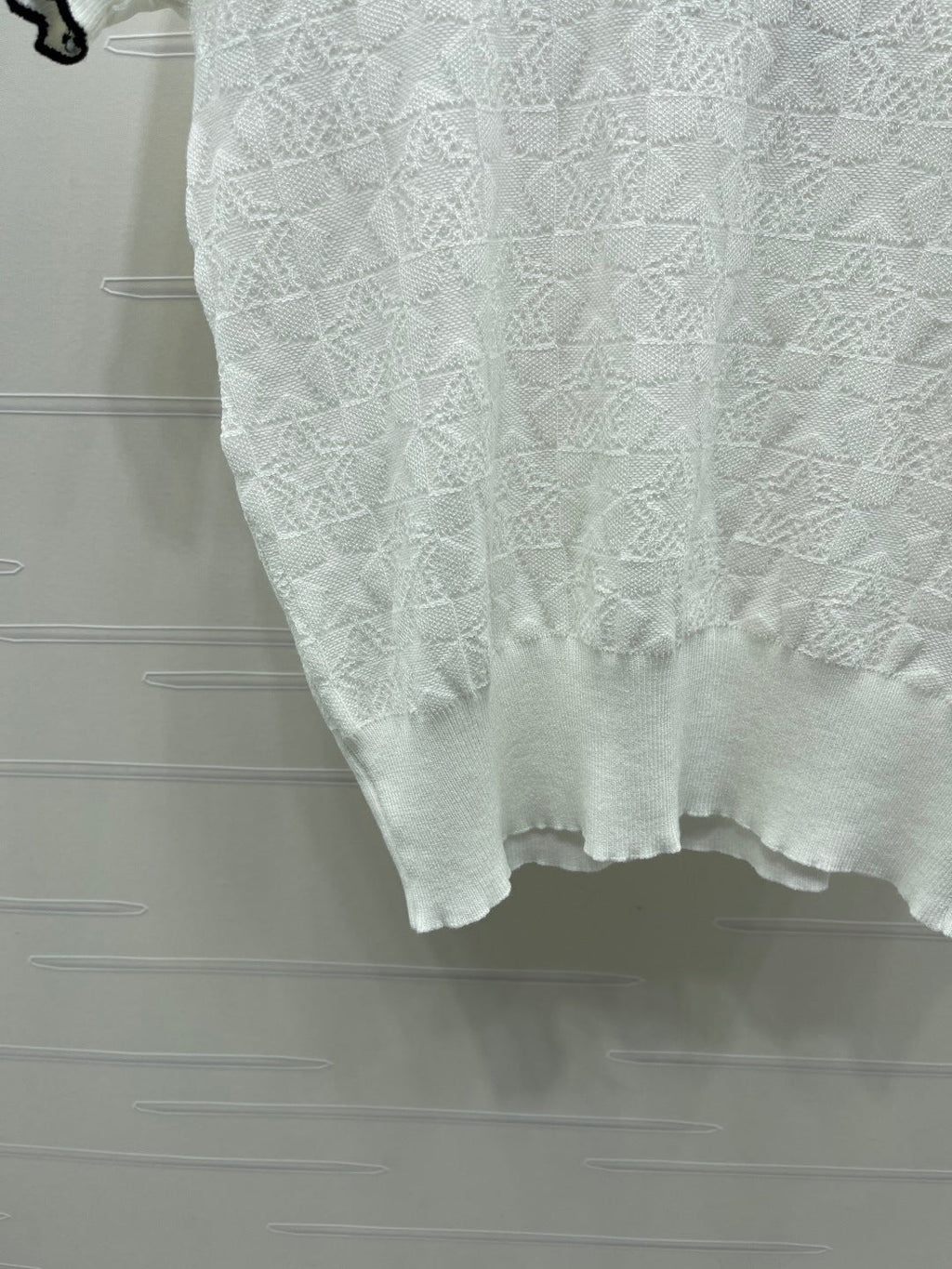 DIOR 26S SHORT-SLEEVE KNIT TOP 1387