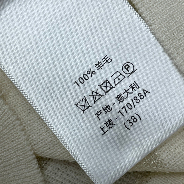 DIOR 26S SLEEVELESS KNIT POLO TOP 1390