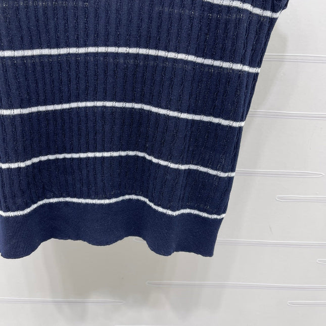 CHANEL 26S SHORT-SLEEVE KNIT TOP 1343