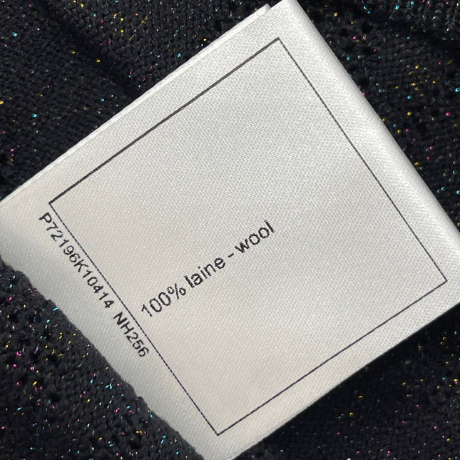 CHANEL 26S SLEEVELESS KNIT POLO TOP 1338