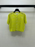 CHANEL 26S OPENWORK KNIT CARDIGAN 1335