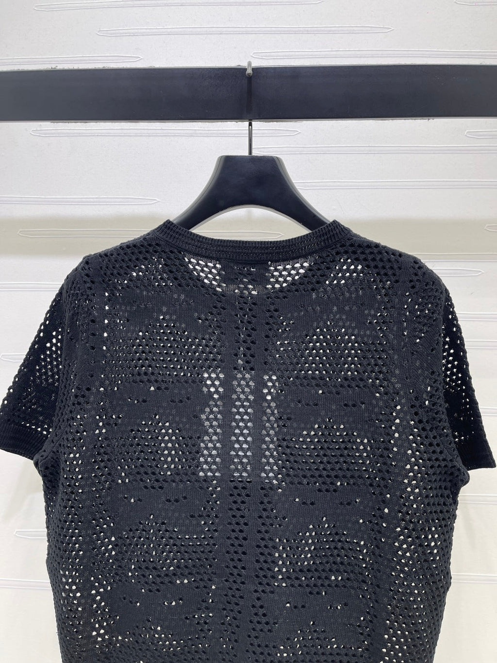 CHANEL 26S OPENWORK KNIT CARDIGAN 1334