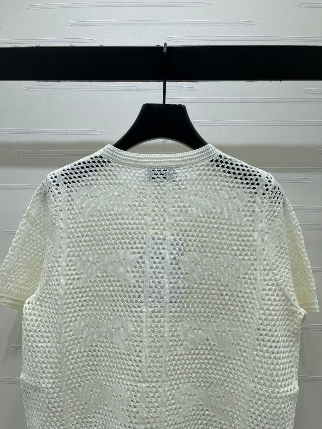 CHANEL 26S OPENWORK KNIT CARDIGAN 1333