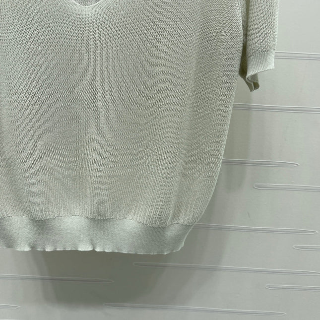 CHANEL 26S SHORT-SLEEVE KNIT TOP 1332