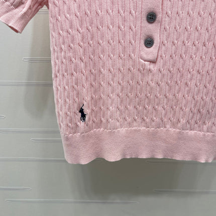 RALPH LAUREN 26S SHORT SLEEVE KNIT TOP 362