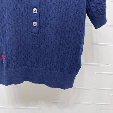 RALPH LAUREN 26S SHORT SLEEVE KNIT TOP 361