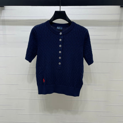 RALPH LAUREN 26S SHORT SLEEVE KNIT TOP 361