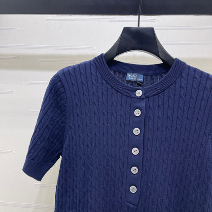 RALPH LAUREN 26S SHORT SLEEVE KNIT TOP 361