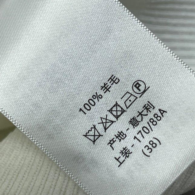 DIOR 26S SAILOR COLLAR KNIT TOP 1323