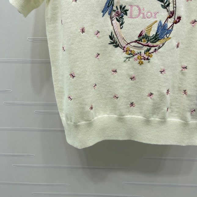 DIOR 26S SHORT-SLEEVE CREWNECK T-SHIRT 1322