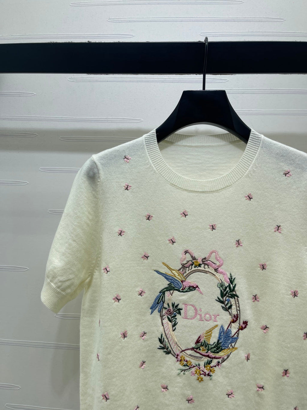 DIOR 26S SHORT-SLEEVE CREWNECK T-SHIRT 1322