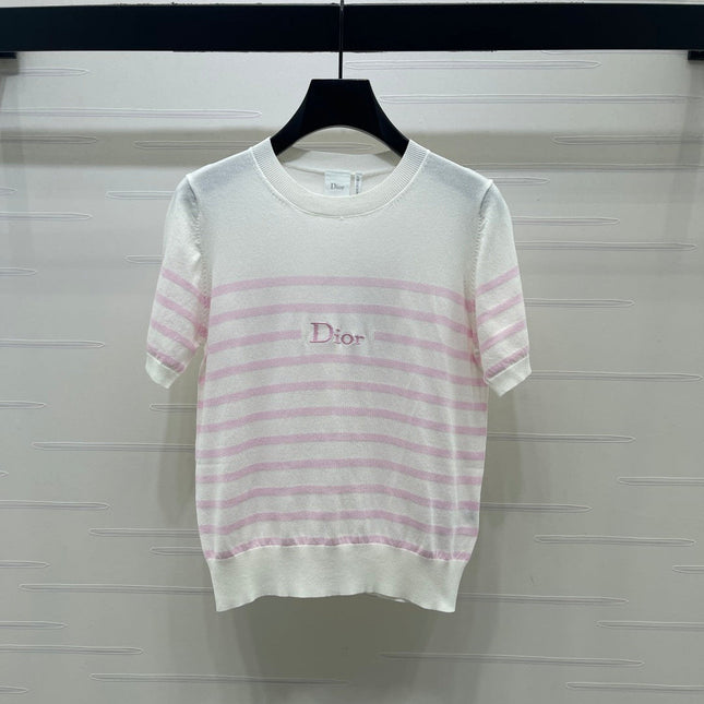 DIOR 26S SHORT-SLEEVE CREWNECK T-SHIRT 1321