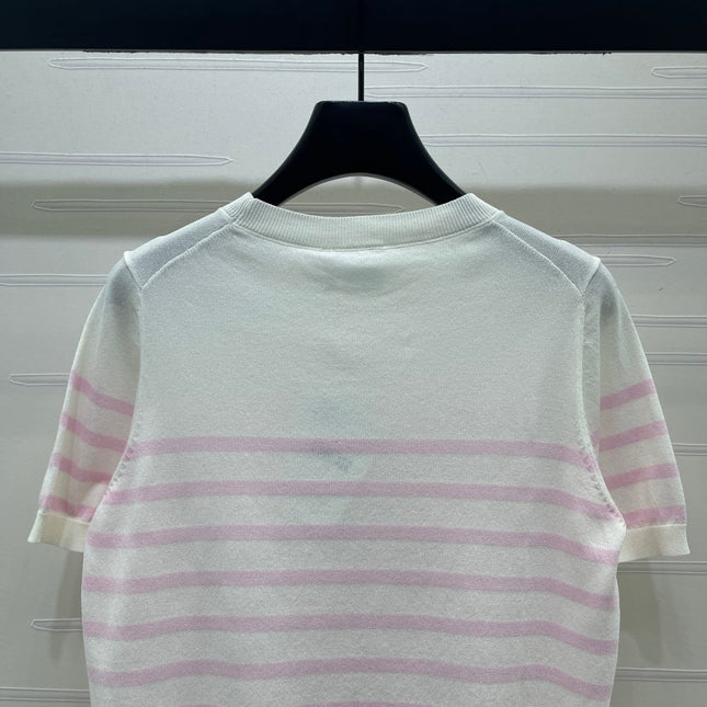 DIOR 26S SHORT-SLEEVE CREWNECK T-SHIRT 1321