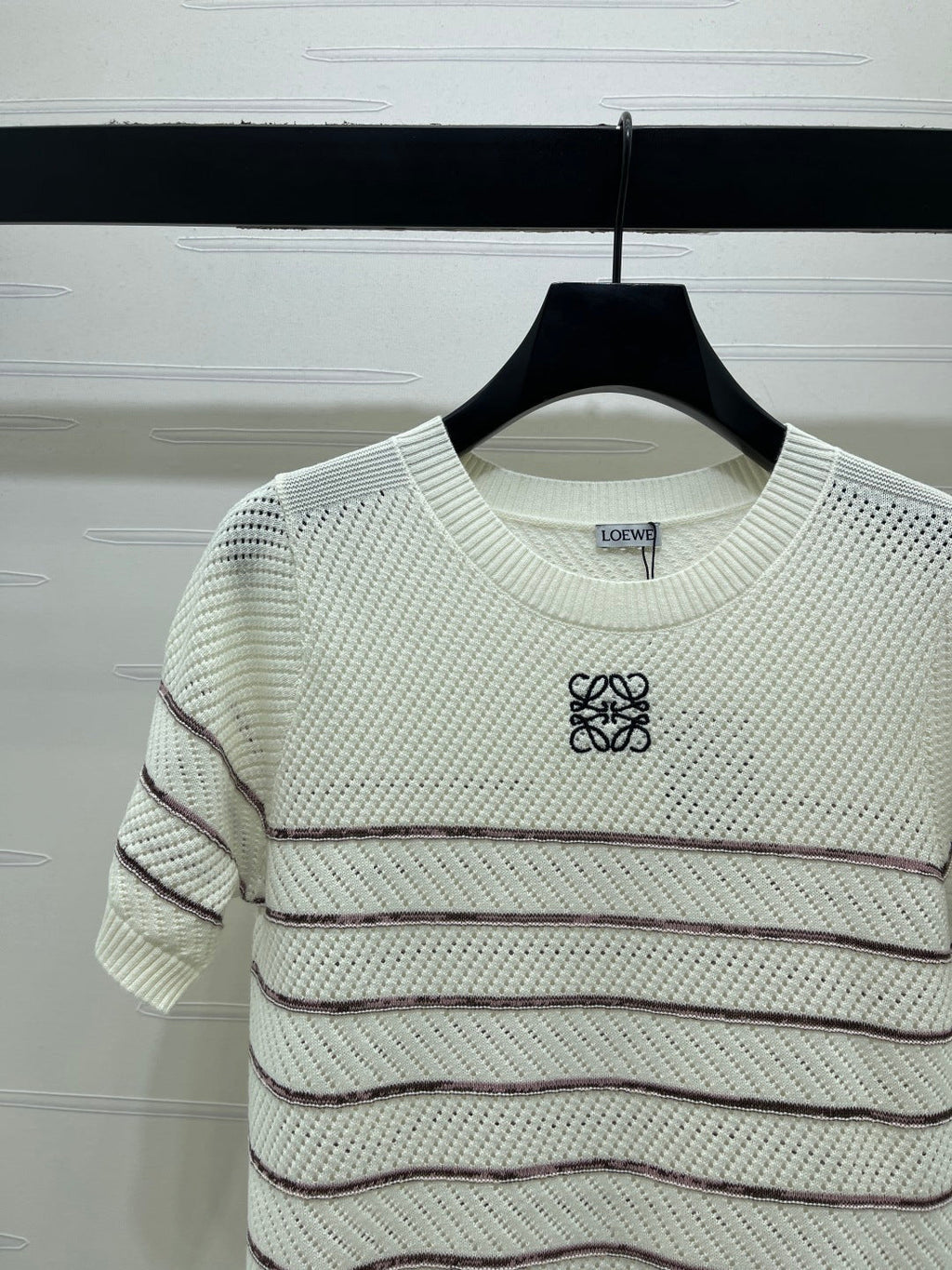 LOEWE 26S SHORT-SLEEVE KNITTED TOP 578