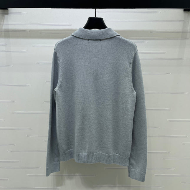 LORO PIANA 26S ZIP-UP KNIT JACKET 885