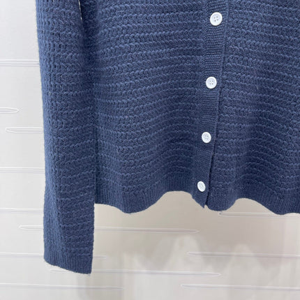 RALPH LAUREN 26S LONG-SLEEVE OPENWORK KNIT CARDIGAN 593