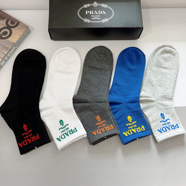 PRADA 26S ANKLE SOCKS 561266 (1 BOX)