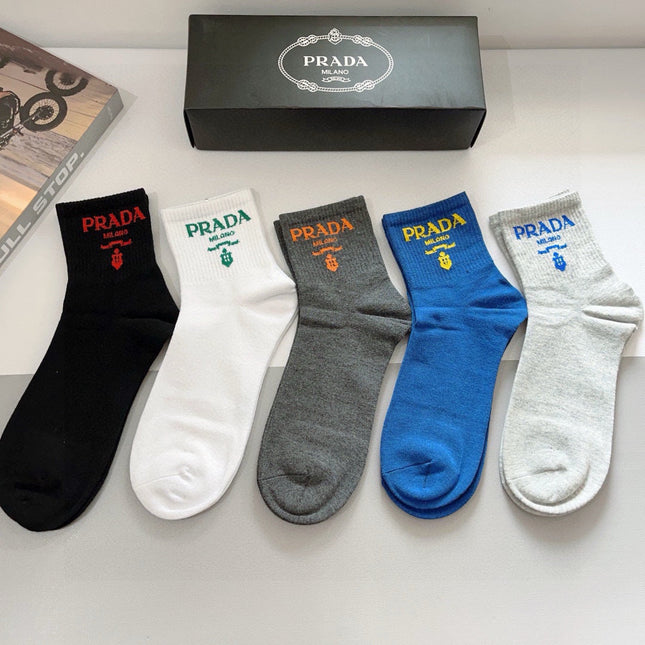 PRADA 26S ANKLE SOCKS 561266 (1 BOX)