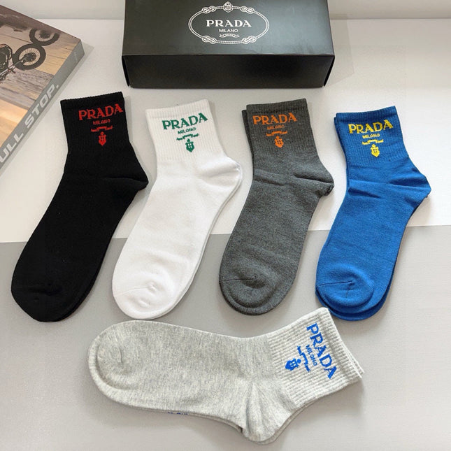 PRADA 26S ANKLE SOCKS 561266 (1 BOX)