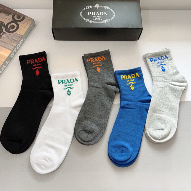 PRADA 26S ANKLE SOCKS 561266 (1 BOX)