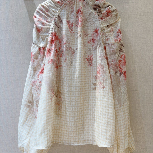 ZIMMERMANN 26S PUFF-SLEEVE SHIRT STYLE 12