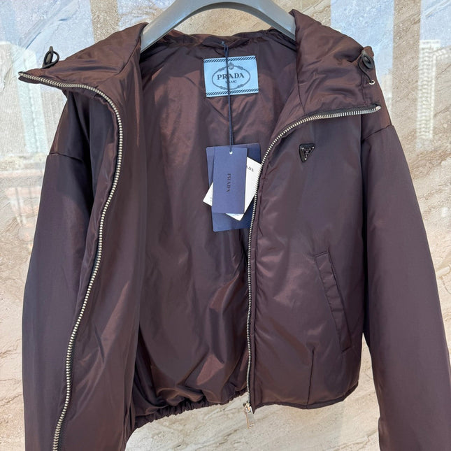 PRADA 26S HOODED PADDED JACKET 644