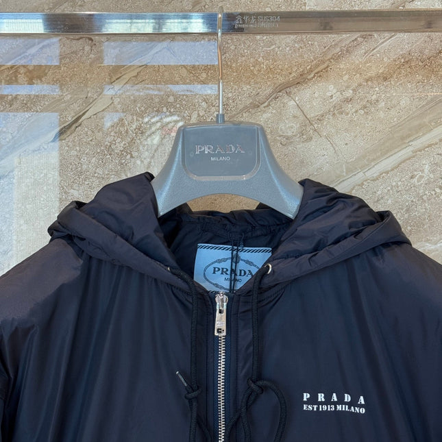 PRADA 26S HOODED PADDED JACKET 643