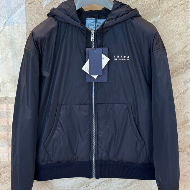 PRADA 26S HOODED PADDED JACKET 643