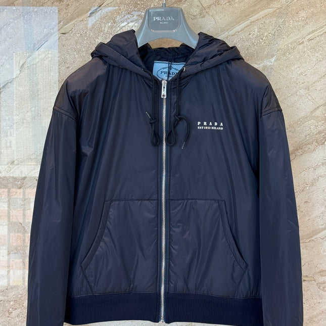 PRADA 26S HOODED PADDED JACKET 643