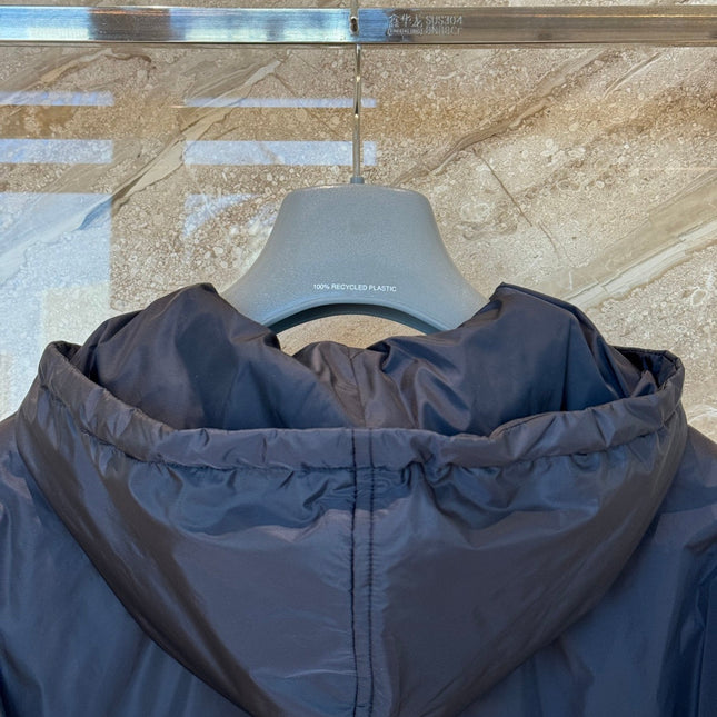 PRADA 26S HOODED PADDED JACKET 643