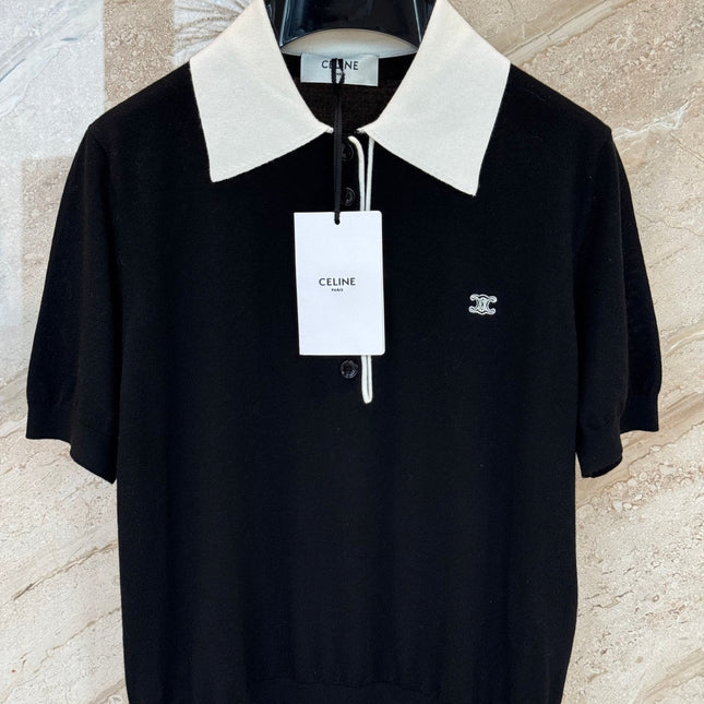 CELINE 26S KNIT POLO SHIRT STYLE 235
