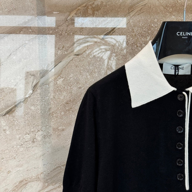 CELINE 26S KNIT POLO SHIRT STYLE 235