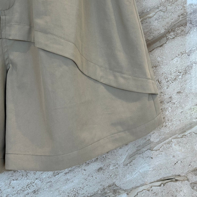 LOEWE 26S KHAKI SHORTS 446