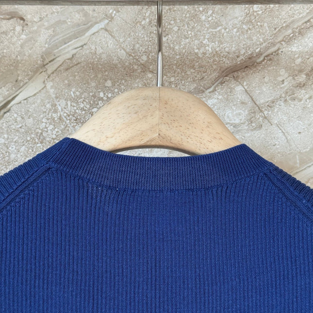 FENDI 26S SHORT-SLEEVE KNIT TOP 371
