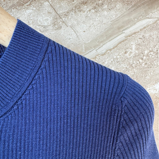 FENDI 26S SHORT-SLEEVE KNIT TOP 371