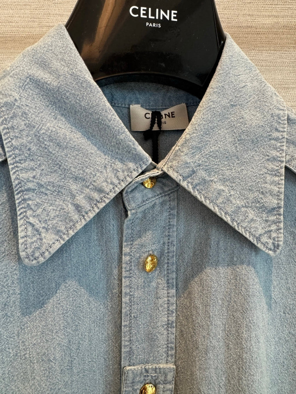 CELINE 26S DENIM SHIRT 410