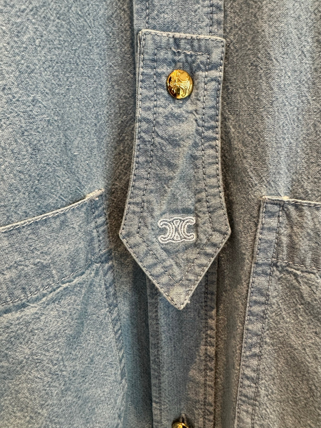 CELINE 26S DENIM SHIRT 410