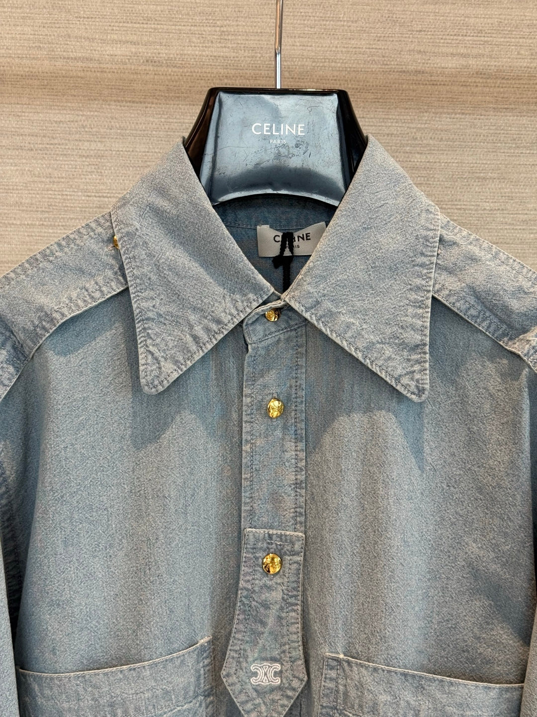 CELINE 26S DENIM SHIRT 410