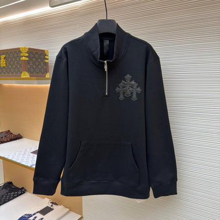 CHROME HEARTS 26S HALF-ZIP SWEATSHIRT 103