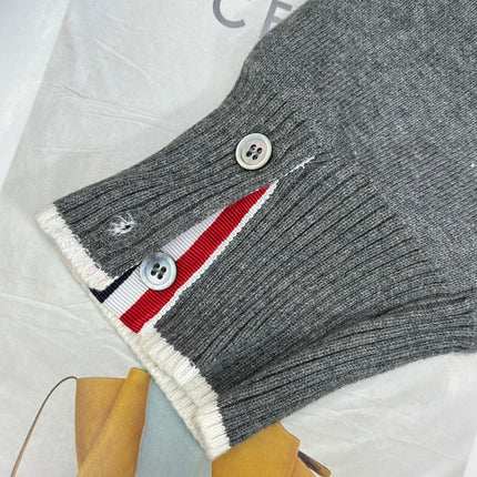 THOM 26S ROUND-NECK KNIT SWEATER 346