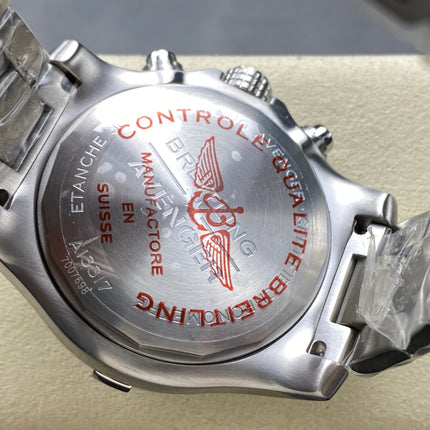 AVENGER CHRONOGRAPH STEEL CASE BLACK DIAL