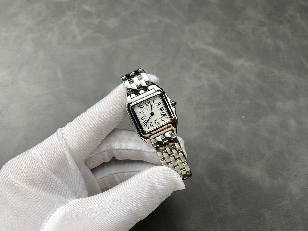 PANTHÈRE MINI MODEL DE CARTIER WATCH SILVER CASE