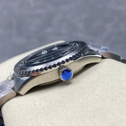 AVIATOR 8 AUTOMATIC ALL STEEL BLACK DIAL