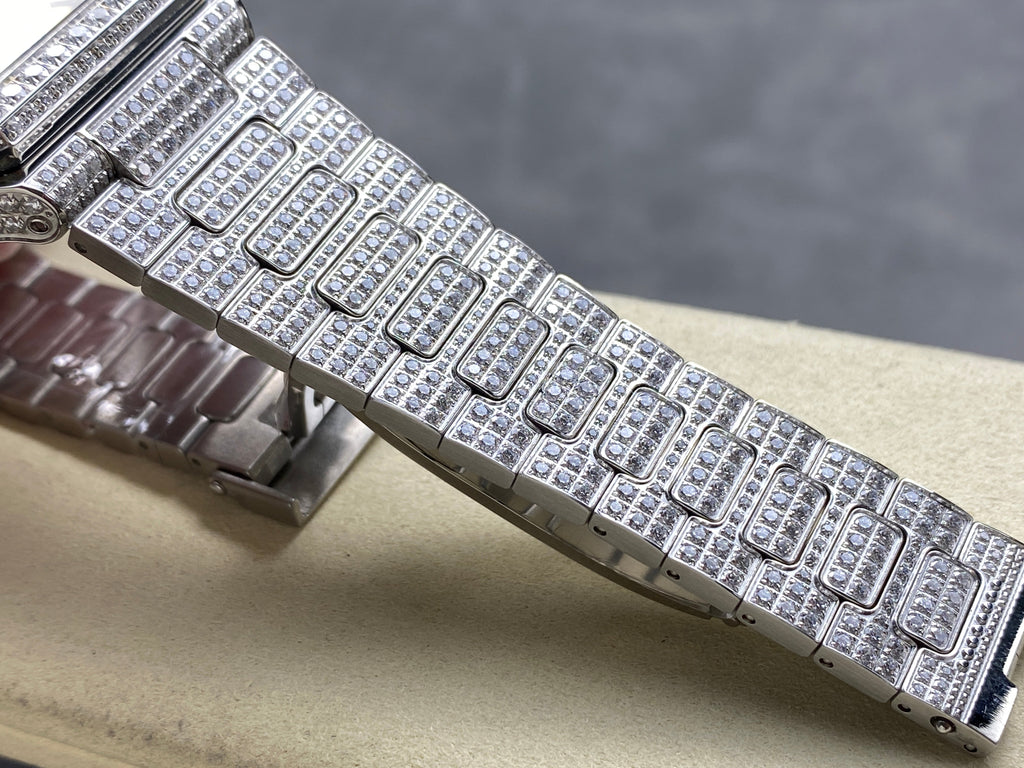 CUBITUS AUTOMATIC ALL STEEL ATTACHED DIAMOND OLIVE GREEN DIAL