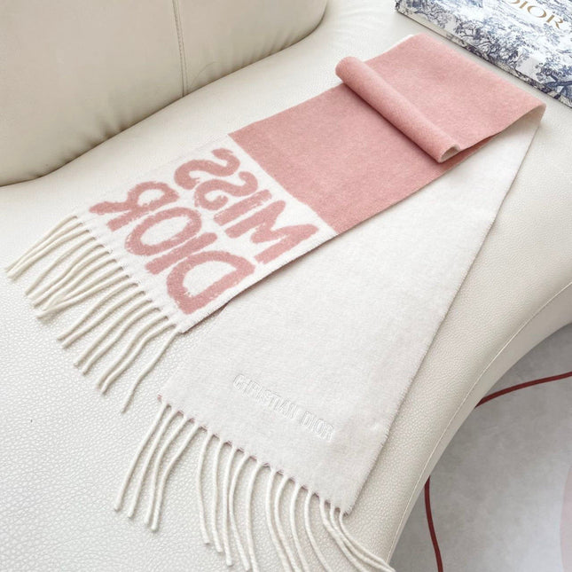 DIOR 26S SCARF 140CM IN CASHMERE 130108
