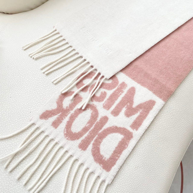DIOR 26S SCARF 140CM IN CASHMERE 130108