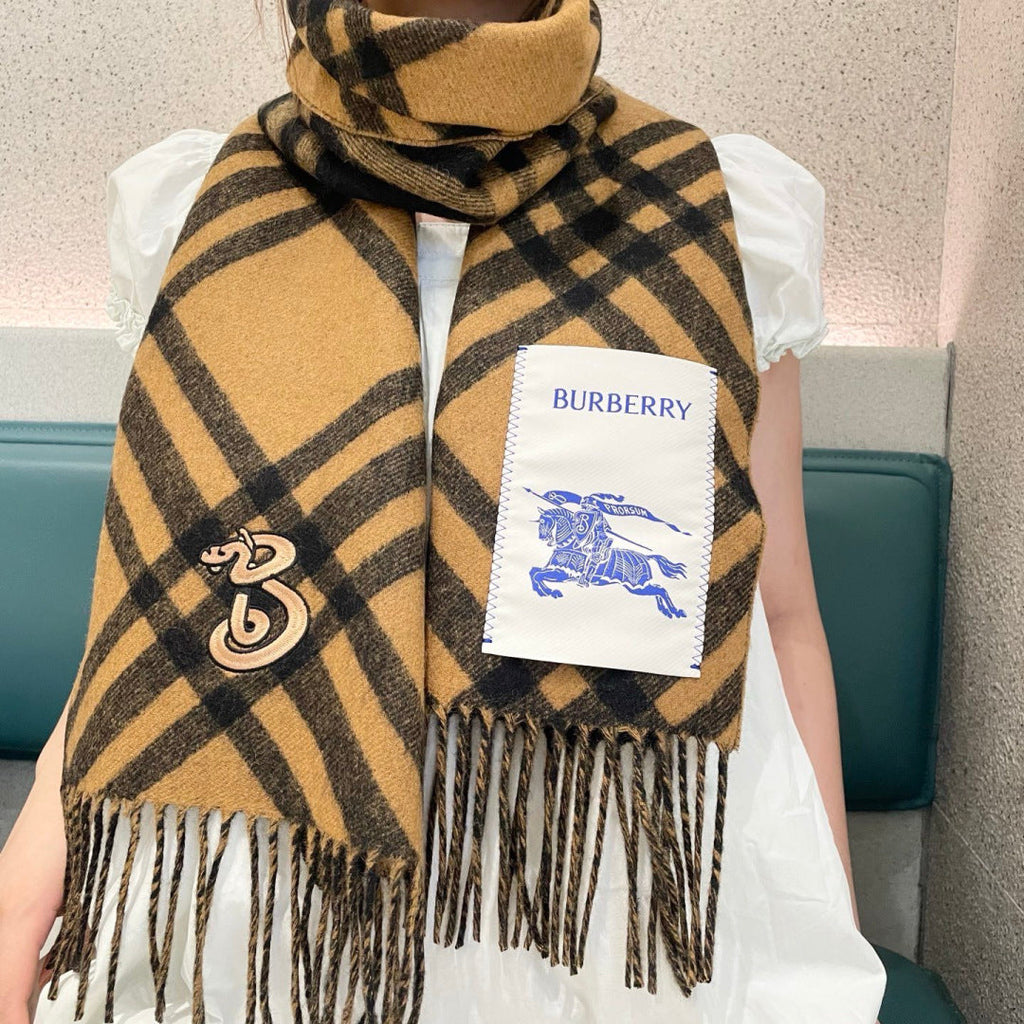 BURBERRY 26S SCARF 168CM IN CASHMERE 159058