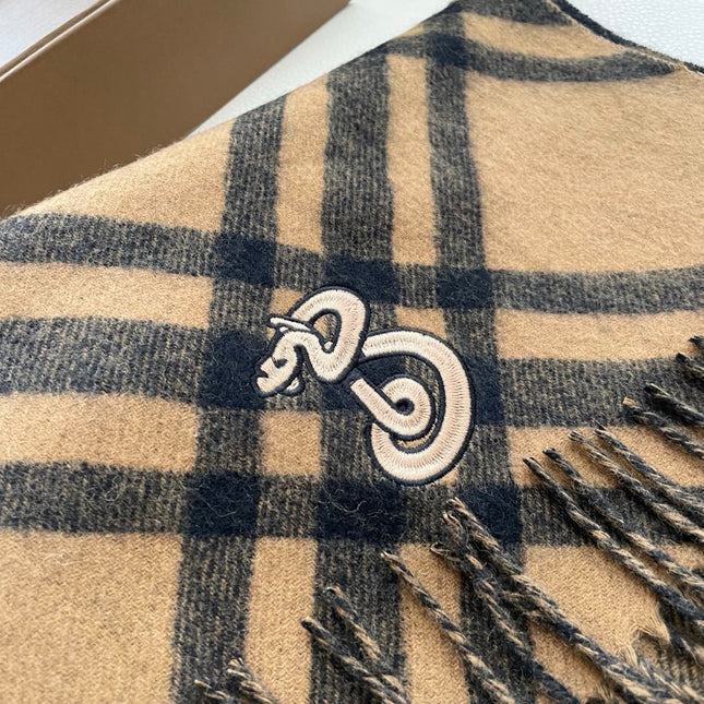 BURBERRY 26S SCARF 168CM IN CASHMERE 159058